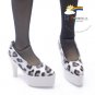 SD Girl Stiletto Platform High-Heel Pumps Shoes Leopard