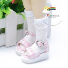 Pink Checker Shoes Sandals for Yo-SD Dollfie/12" Kish