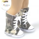 Knee Shoes Sneakers Boots Camouflage for American Girl