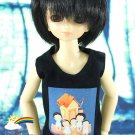 MSD Dollfie Outfit Black Sleeveless Family at Night
