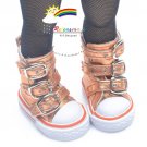Buckles Ankle Leather Sneakers Boots Shoes M. Orange for Yo-SD Dollfie/12" Kish