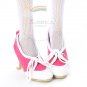 Releaserain Doll Shoes High Heel Pumps Sneakers Rose Pink FIT 16" Fashion Dolls