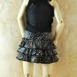 Dollfie SD Girl Outfit Brown/Black Leopard Ruffle Skirt
