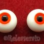 Dollfie Glass Eyes SD MSD DOD 18mm Bright Orange #A18