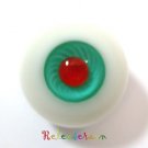 Dollfie Glass Eyes SD MSD DOD 18mm Green/Orange #B22
