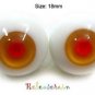 Dollfie Glass Eyes SD MSD Luts DOD 18mm Egg Yolk #A20
