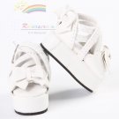 Lolita Bow Straps Platform Sandals Shoes White for Yo-SD Dollfie/12" Kish dolls