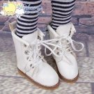 Doll Shoes Martin Stitch Boots Milky White for Yo-SD BJD Dollfie 12" Kish Dolls