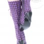 Releaserain Doll Shoes Knee Sneakers Boots Purple/Blk Ch FIT 22" American Model