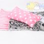 Leopard w/ Pink/W Dot Fleece Sleeping Bag #BG01 for 18" American Girl, Gotz doll