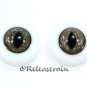 Releaserain Doll Glass Eyes Cloudy Chocolate Cat 14mm #CE04 for BJD Dollfie dolls