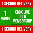 1 MONTH GOLD - Xbox Live Membership Pass Xbox One, Xbox 360