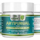 Antifungal Cream Natural Hair, Skin & Nail All in One Intensive Head to Toe 2 Oz