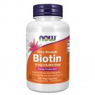 NOW FOODS Biotin 10 mg 10 000 mcg Extra Strength 120 Veg Capsules NOW FOODS Biotin 10 mg 10 000 mcg Extra Strength 120 Veg Capsules