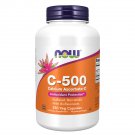 NOW FOODS Vitamin C-500 Calcium Ascorbate-C 250 Veg Capsules