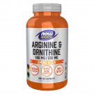 NOW FOODS Arginine & Ornithine 500 mg 250 mg 250 Veg Capsules