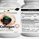 2 COLLAGEN Organic Vitamins 240 Caps Hydrolized Collagen wrinkles skin