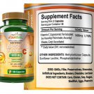 2 Pure Vitamin C 1600 mg support immune System very high quality 200 capsules