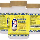 Magnesium Chloride 2000 XL 140 Caps 2 Bottles Muscle Energy Support Free Ship