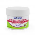 TriDerma Pain Relief Cream, with Lidocaine and Menthol, 2 oz jar