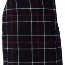 Scottish Mackenzie 8 Yard Tartan Kilt For Men 50 Waist Size Traditional Tartan Kilt