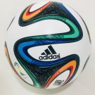 NEW ADIDAS BRAZUCA FIFA WORLD CUP 2014 BRAZIL OFFICIAL SOCCER MATCH BALL SIZE 5