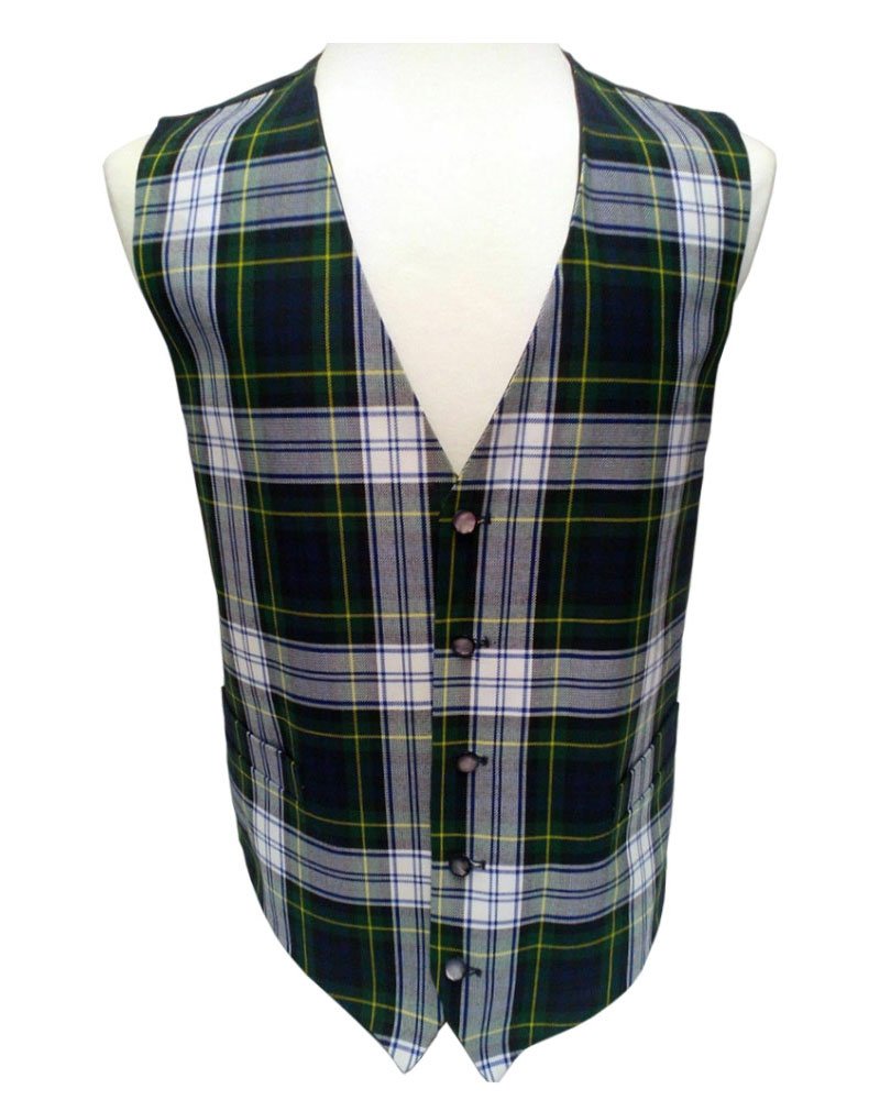 Scottish Dress Gordon Tartan Vest / Irish Formal Tartan Waistcoats - 4 ...