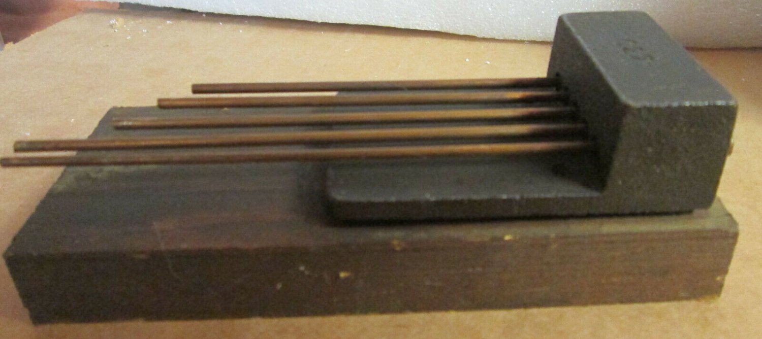 Chime Rods for Mantle Clock Hermle Movement 340020 for project stamped 027