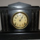ANTIQUE ORIGINAL SESSIONS Mantle Clock Classical Pillar Wind Up Key Chime 8 Day