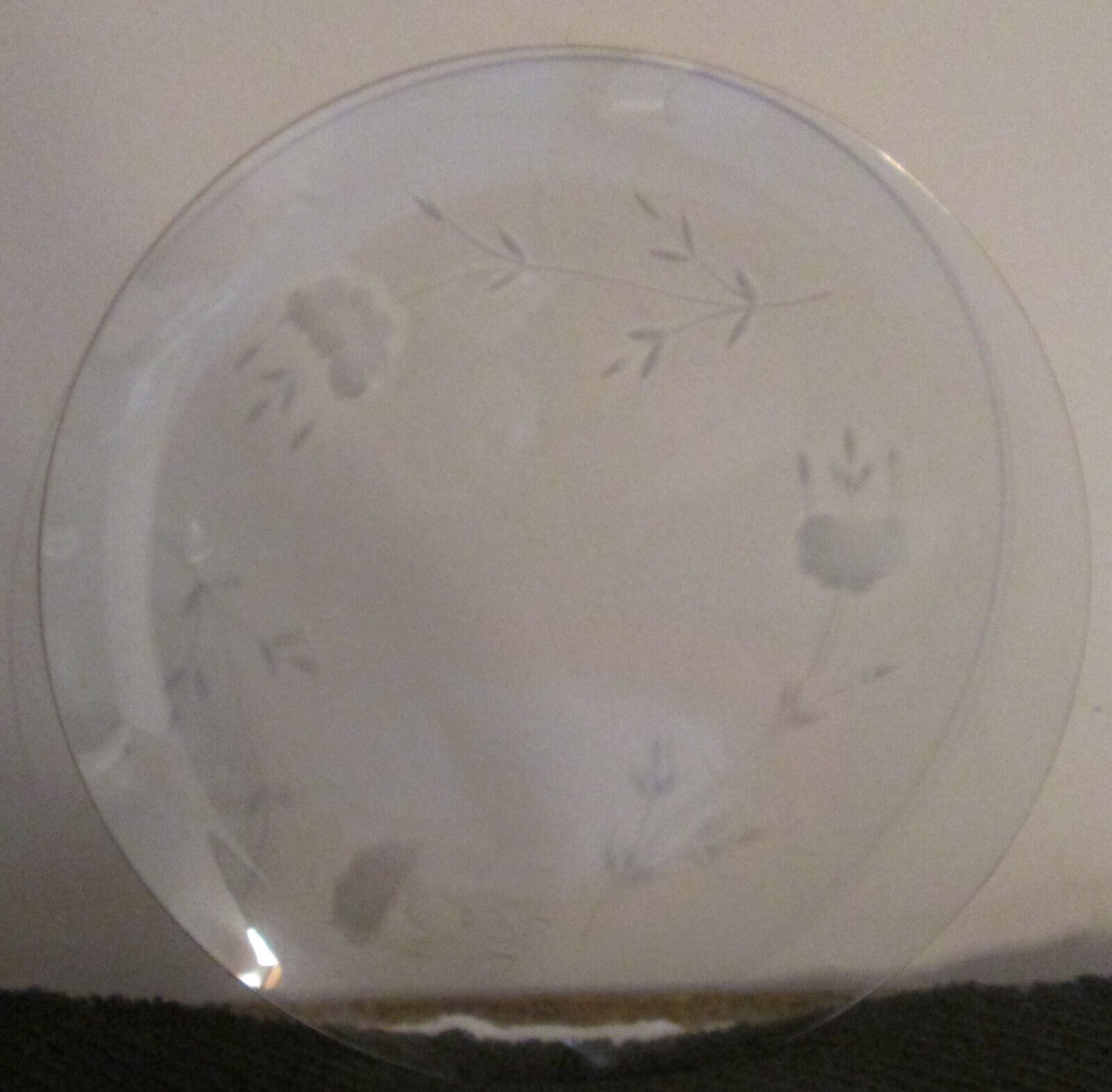 Princess House Crystal Platter 609 Oval Fine Tempered NIB Heritage