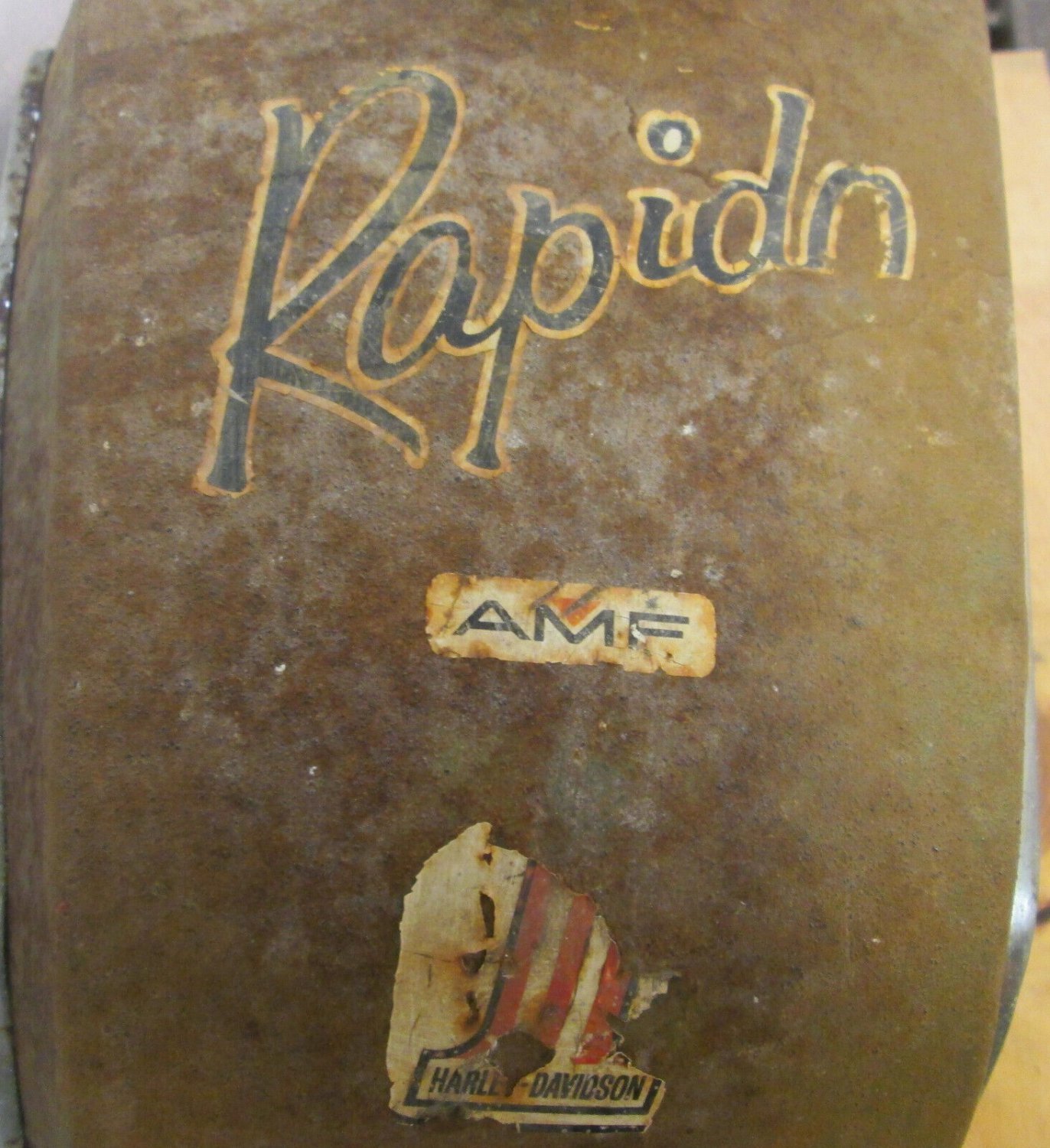 HarleyDavidson AMF 125cc Rapido Gas Tank VALVE LEAK TESTED side Harley