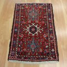 2' 1 x 3' 1 VINTAGE RED PERSIAN RUG DISCOUNT ORIENTAL RUG AREA RUG FREE SHIPPING
