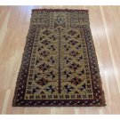2' 8 X 4' ANTIQUE BALUCH ORIENTAL RUG WOOL UNIQUE AREA RUGS FREE SHIPPING
