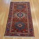 2' 4 x 4' 2 VINTAGE RED PERSIAN RUG DISCOUNT ORIENTAL RUG AREA RUG FREE SHIPPING