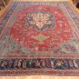 9' 1 x 11' 7 TURKISH RUG SPARTA ORIENTAL RUG WORN ROSE AREA RUG FREE SHIPPING