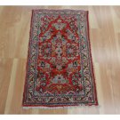 1' 8 X 2' 9 VINTAGE RED PERSIAN RUG WOOL ORIENTAL RUG AREA RUGS FREE SHIPPING