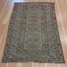 3' 8 X 5' 1 ANTIQUE RUG WOOL CAUCASIAN ORIENTAL RUG AREA RUGS FREE SHIPPING