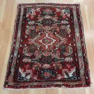 2' 2 X 2' 8 VINTAGE ORIENTAL RUG RED PERSIAN RUG SALE AREA RUG FREE SHIPPING