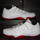 Air Jordan 11 Retro Low White Varsity Red 2012