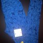 LuLaRoe ROSE Leggings *UNICORN* One Size BLUE ROSES Yoga LACE LLR FLOWERS NWT OS