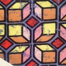 LuLaRoe KALEIDOSCOPE GEO Leggings RARE One Size SUGAR CUBES Yoga OS STARS NWT OS