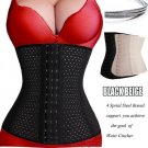 Waist Tummy Girdle 4 Spiral Boned Waist Trainer Body Shaper For Ladies Underbust Control Corset