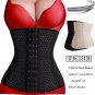 Waist Tummy Girdle 4 Spiral Boned Waist Trainer Body Shaper For Ladies Underbust Control Corset