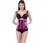 HOT Zipper & Hook Women Black Neoprene Waist Trainer Corset Vest No Bone Waist Cincher Body Shaper