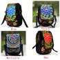 Boho Ethnic Bag Vintage Embroidered Canvas Cover Shoulder Messenger Bags Hmong Handmade Coins Bags