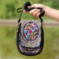 Boho Ethnic Bag Vintage Embroidered Canvas Cover Shoulder Messenger Bags Hmong Handmade Coins Bags