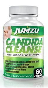 Candida Cleanse Extra Strength Yeast Infection Treatment Herbs Probiotics 60 Ct