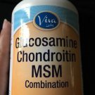Viva Labs ULTRA STRENGTH Glucosamine Chondroitin and Opti-MSM 240 Ct Joint Pain
