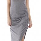 Just Love XL Ruched Side Hi Low Dress Summer Dresses Heather Grey New Sexy Cute