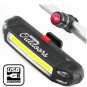 LED Bike Light - FREE Tailight, USB Rechargeable Head Torch Band new safety